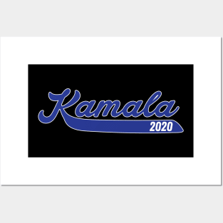 Kamala Harris 2020. Presidential race 2020, groovy logo. Posters and Art